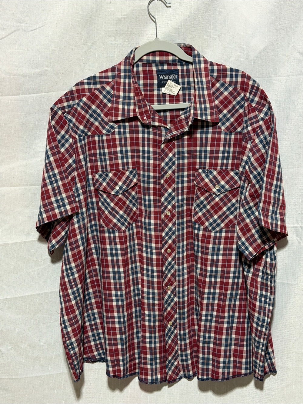 Wrangler Western PearlSnap Short Sleeve Buttondown